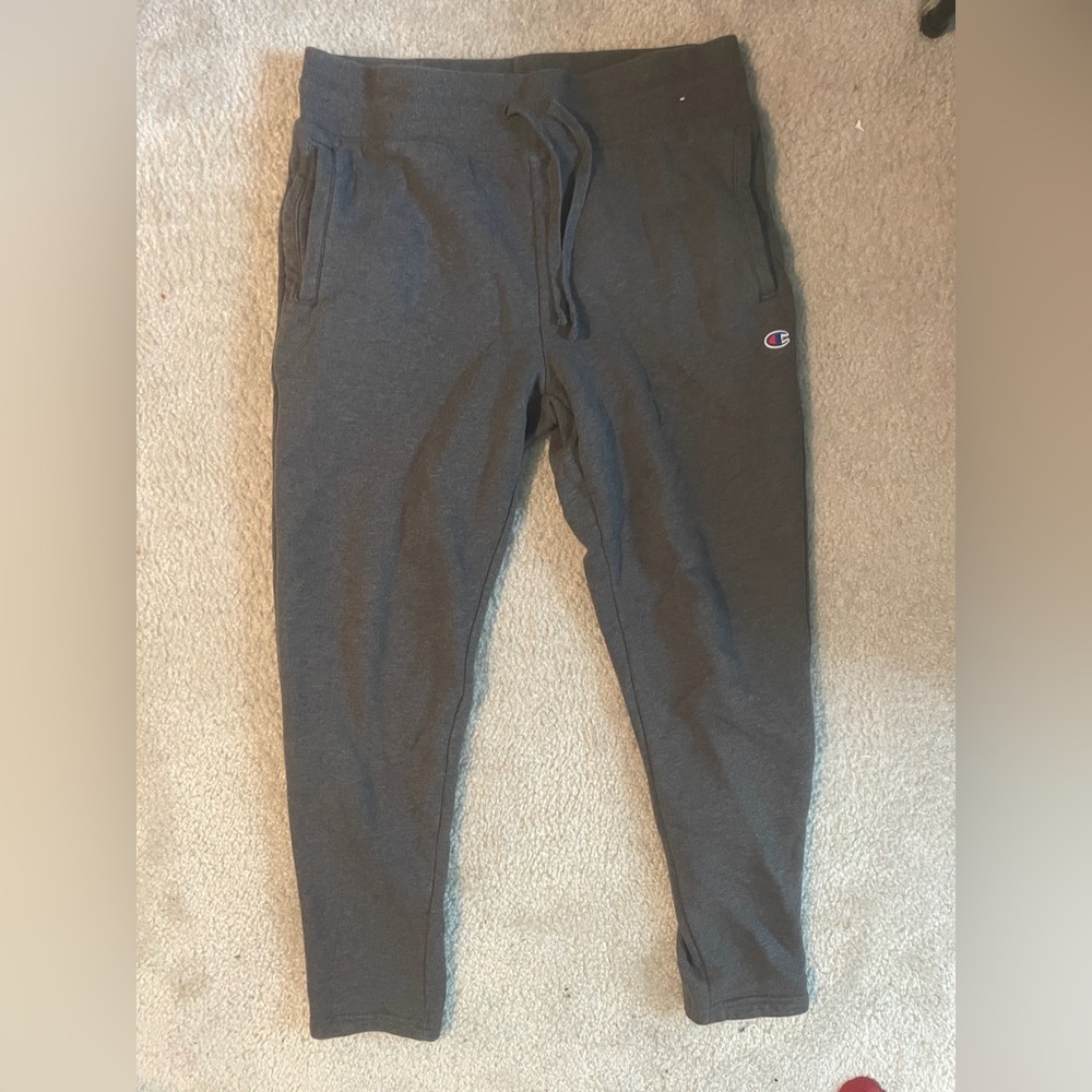 Boys Champion Dark Grey Joggers